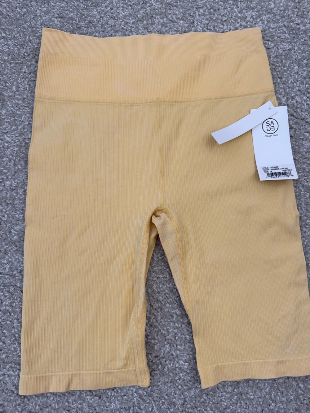 Ribbed shorts
